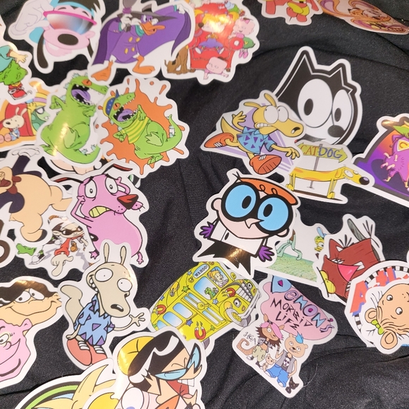 Over 45 Nickelodeon 90s Cartoon Stickers - Picture 8 of 10
